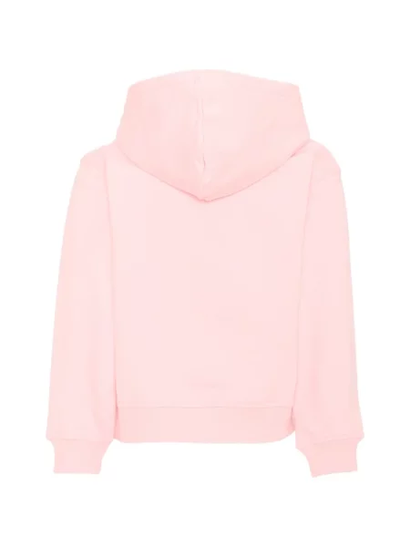 Bluza z kapturem dziecięca Moschino różowa