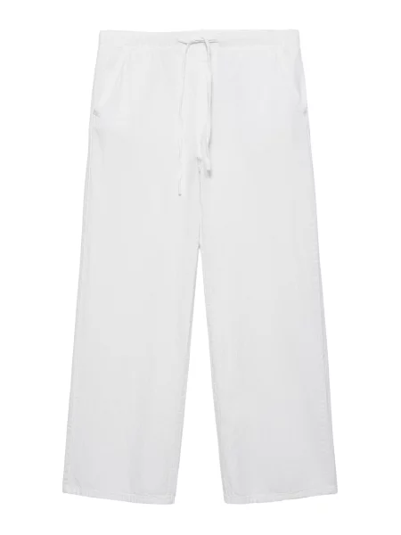 Pull&Bear Jeans denim alb