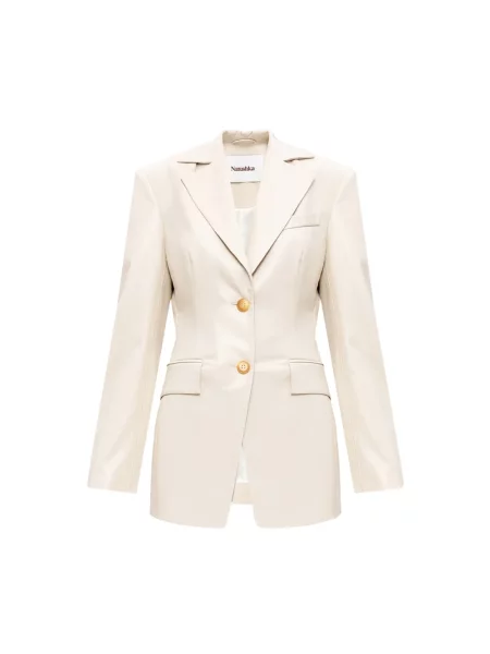Marynarka Nanushka beżowa