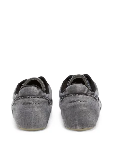 Маратонки Mm6 Maison Margiela с връзки с дантела сиво