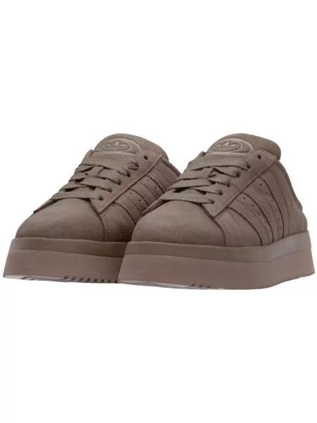 Pantofle Adidas hnědé