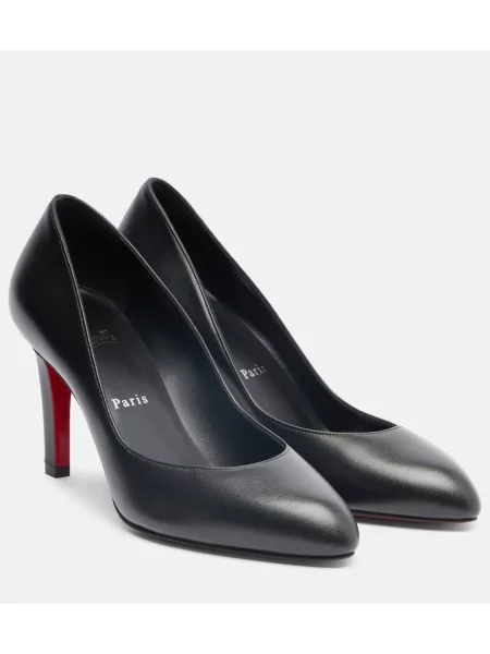 Usnjene salonarji Christian Louboutin črna