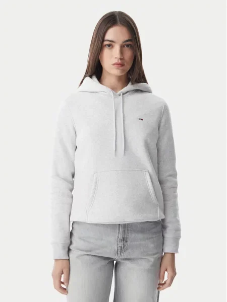 Palton Tommy Jeans gri