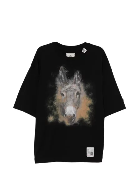 Tricou Maison Mihara Yasuhiro cu imagine negru