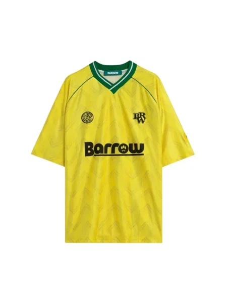 Koszulka Barrow z nadrukiem żółta
