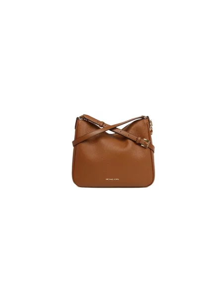 Torebka crossbody Michael Kors skórzana brązowa