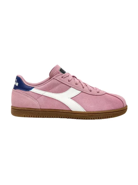 Sneakersy Diadora skórzane retro różowe