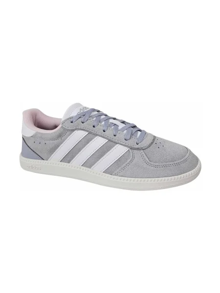 Pantofi Adidas din piele de căprioară gri