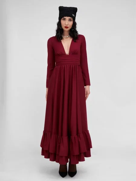 Сукні КОБЗАРТ бордовий