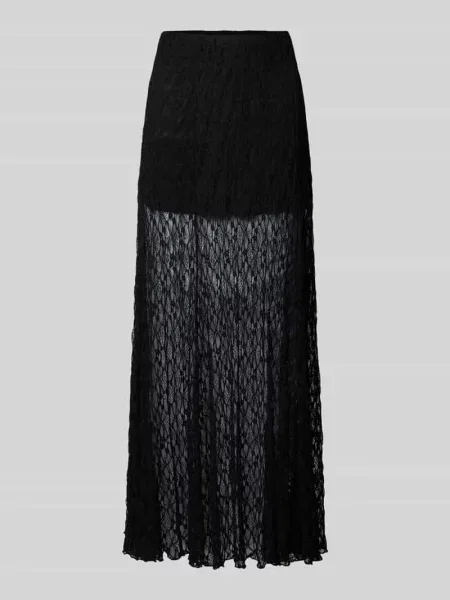 Długa spódnica z koronki model ‘Mariya’ Neo Noir czarna