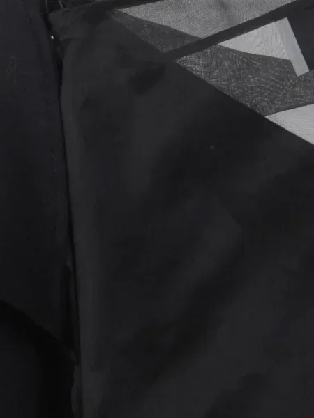 Rochie midi Sportmax asimetrică negru
