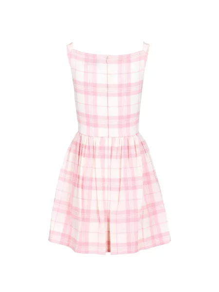 Rochie mini Vivienne Westwood în carouri roz
