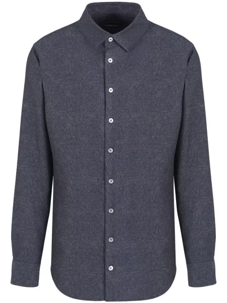 Dugo košulja Giorgio Armani siva