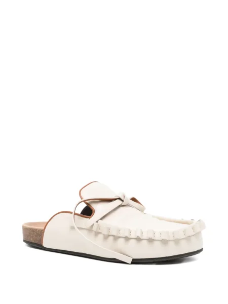 Papuci tip mules Jw Anderson din piele