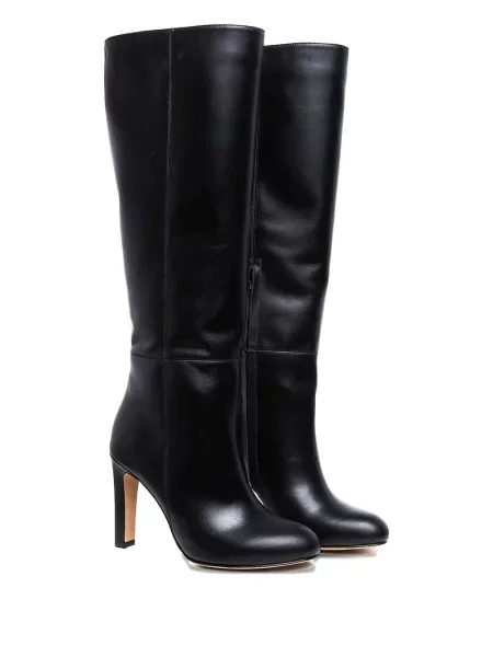 Botine Ginissima din piele negru