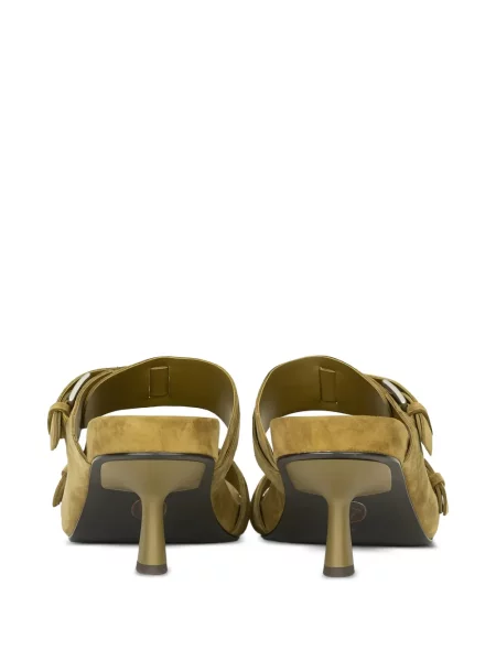 Sandale Ash din piele verde