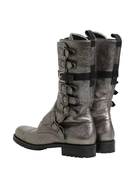 Botine Dolce & Gabbana cu cataramă gri