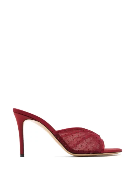 Papuci tip mules Andrea Wazen roșu
