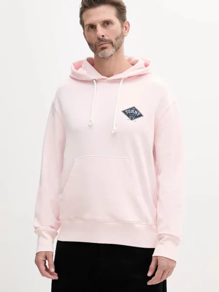 Tommy Jeans mikina růžová