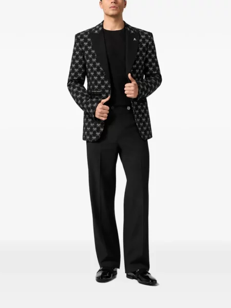 Pantaloni chino Philipp Plein negru