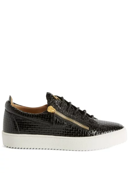 Sneakerși Giuseppe Zanotti Frankie din piele negru