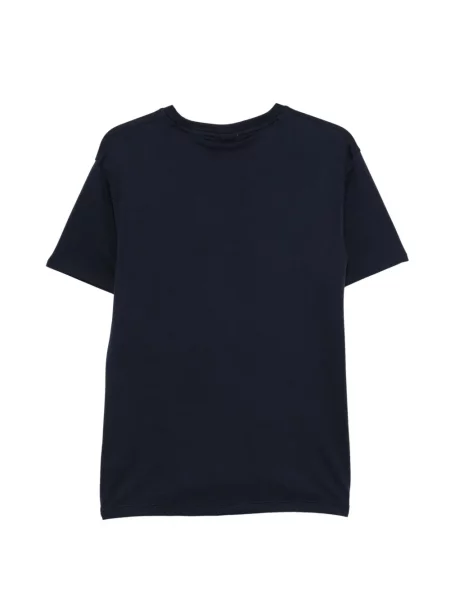 Tricou Calvin Klein cu autograf albastru