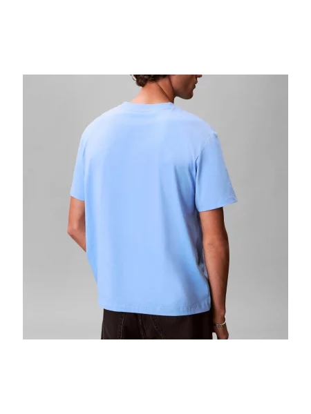 Tricou Calvin Klein Jeans albastru