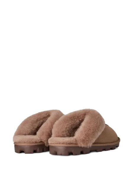 Papuci de casă Ugg fără toc maro