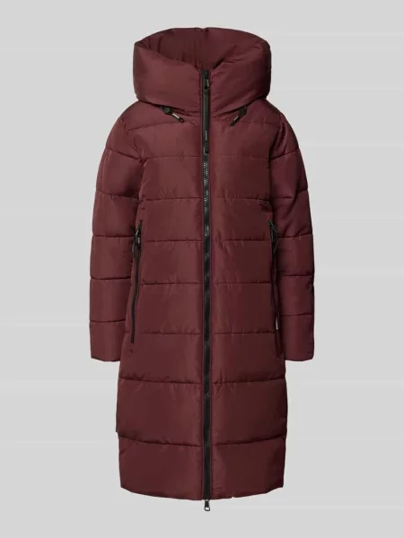 Krój regular fit Kurtka w stylu puffer z ocieplaną stójką Model Jilia' Khujo bordowa