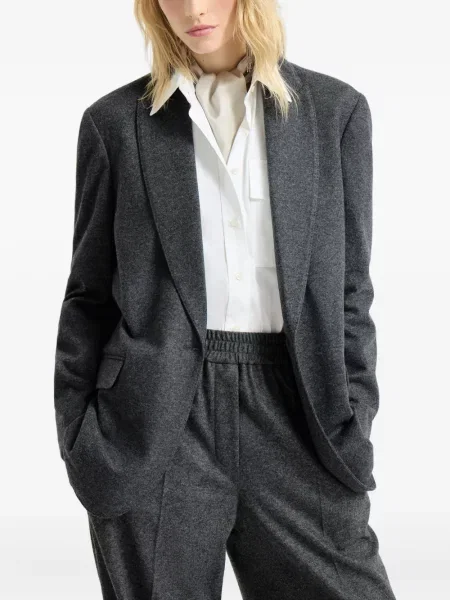 Sacou Brunello Cucinelli lung gri