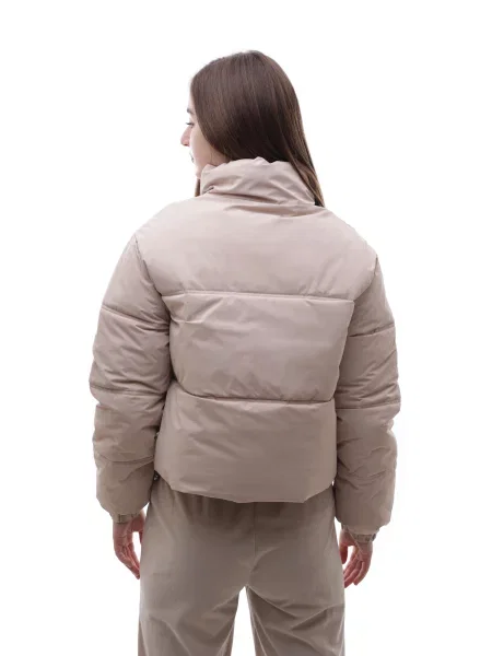 Демісезонна куртка STREAM текстиль/поліестер бежевий