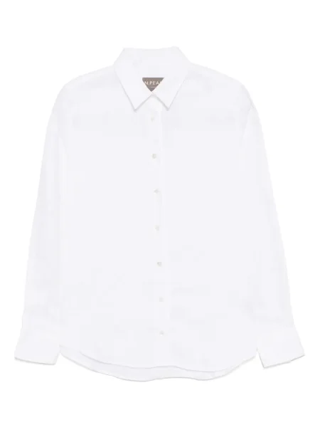 Cămașă N.peal de in alb