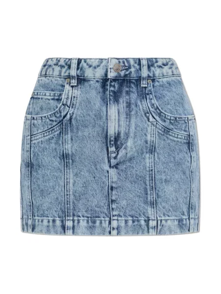Spódnica jeansowa Marant Etoile niebieska