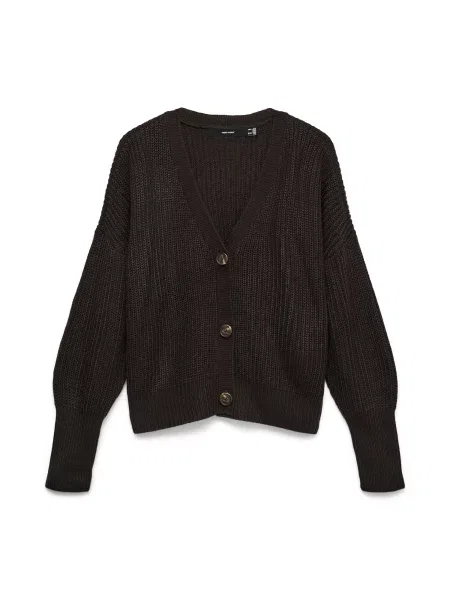VERO MODA Geacă tricotată VMLea' negru