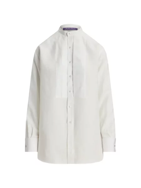 Gulerat cămașă Ralph Lauren Collection alb