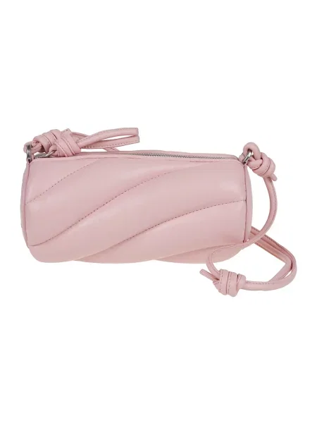 Fiorucci torebka skórzana Baby Pink Leather Mini Mella Bag różowy