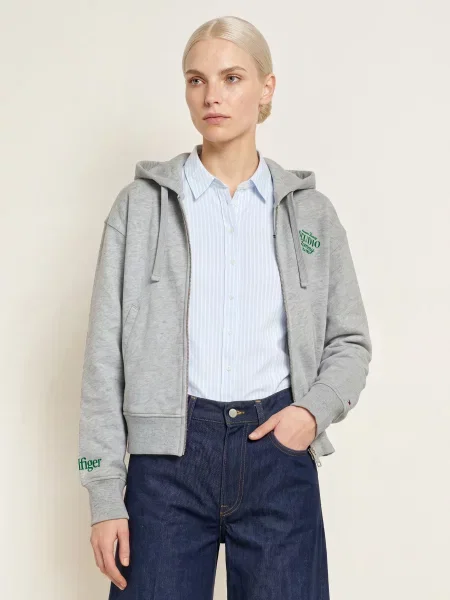 Tommy Hilfiger Mikina šedá