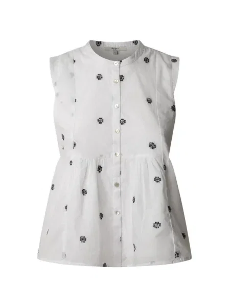 Top Pepe Jeans alb