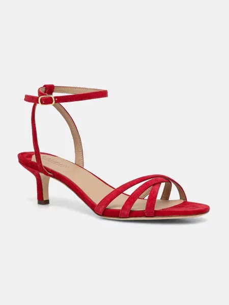 Lauren Ralph Lauren sandale din piele întoarsă Kendyl Kttn