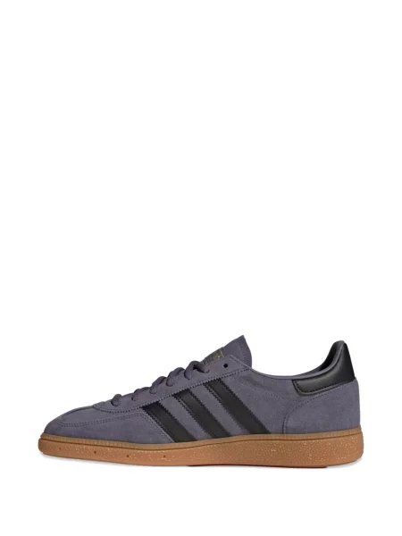 Tricou polo Adidas cu dungi alergare cu bretele alb