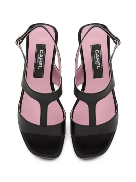 Sandale Carel Paris din piele negru
