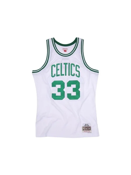 Tricou Mitchell & Ness din jerseu alb