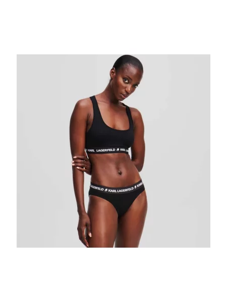 Spodní prádlo Karl Lagerfeld LOGO BRIEF 3P černé