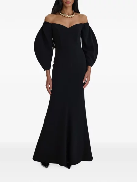 Rochie maxi Moos Studio negru