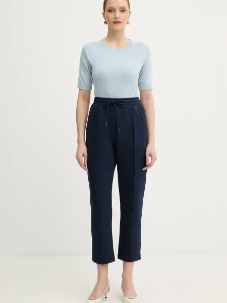 Weekend Max Mara spodnie dresowe UTOPIA granatowe