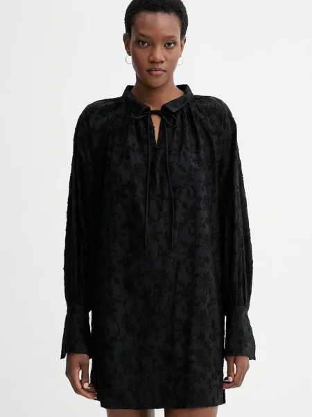 MUNTHE rochie BETULLI negru