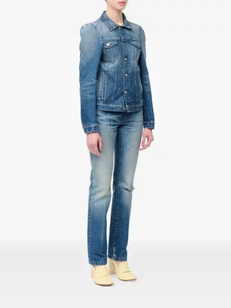 Geacă de blugi Mm6 Maison Margiela albastru