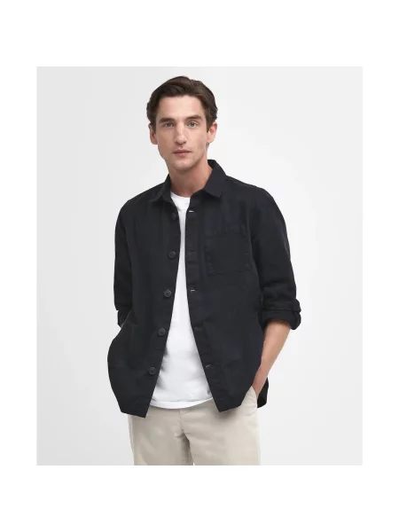 Barbour Koszulka blau niebieska