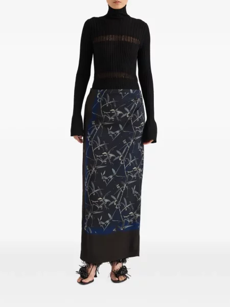 Fustă Proenza Schouler stretch albastru
