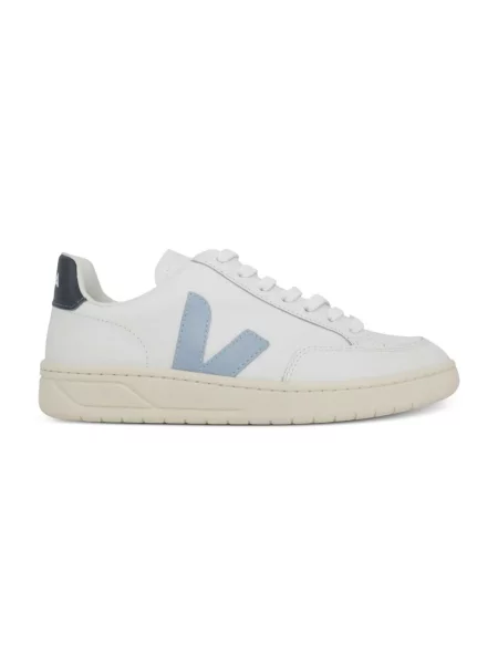 Veja Leather White Steel Nautico Kobiety Buty sportowe Veja Size: 3 biały